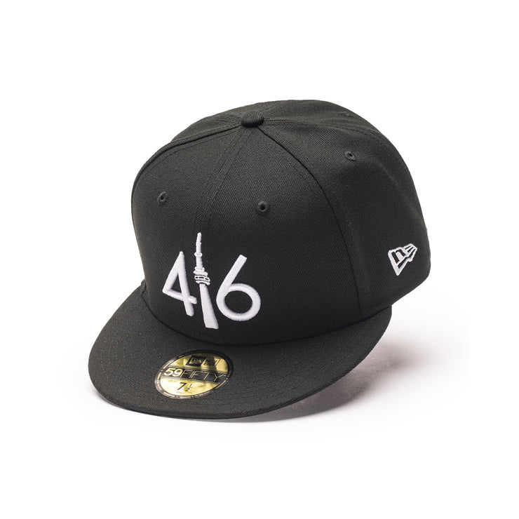 416 New Era 59FIFTY - Black / White