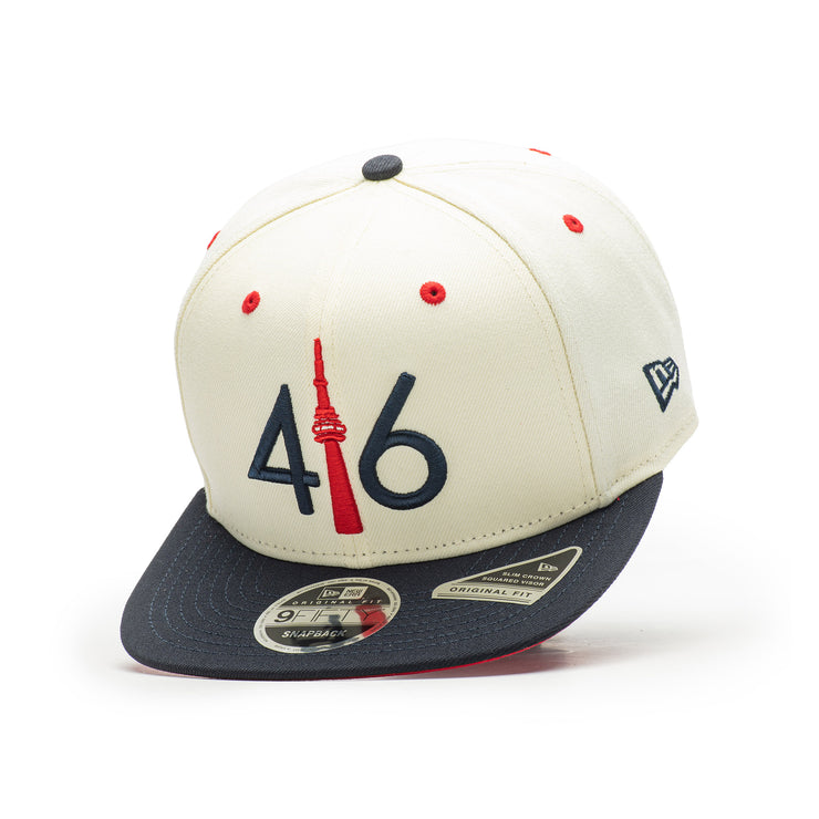 416 NEW ERA 9FIFTY SNAPBACK - Chrome/Navy/Red Tower
