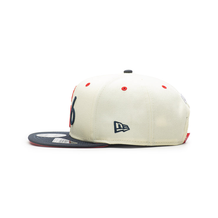 416 NEW ERA 9FIFTY SNAPBACK - Chrome/Navy/Red Tower