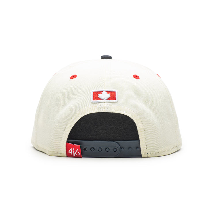 416 NEW ERA 9FIFTY SNAPBACK - Chrome/Navy/Red Tower