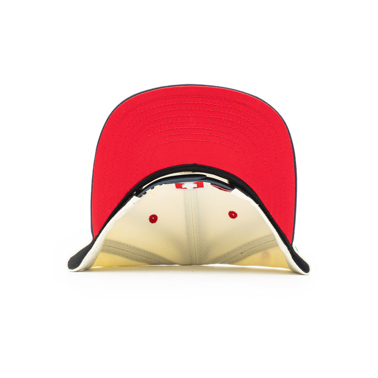 416 NEW ERA 9FIFTY SNAPBACK - Chrome/Navy/Red Tower