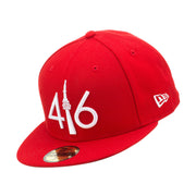 416 New Era 59FIFTY - Red / White