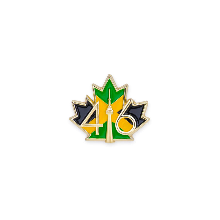 416 Jamaica Flag Lapel Pin