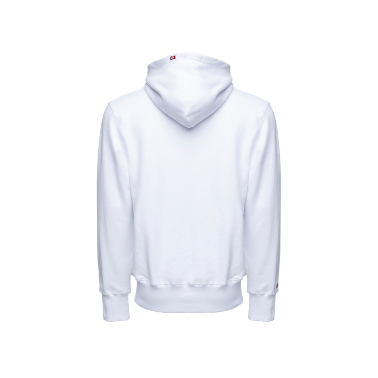 416 French Terry Men's Pullover Hoodie - White