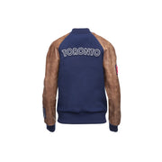 416 Roots Awards Jacket - Women's Blue & brown